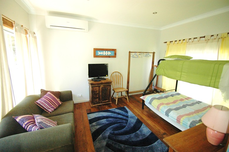 Rumpus room at Copa Shells Beach House - A pet friendly holiday accommodation beach house with dog friendly beaches at Copacabana Beach on the Central Coast NSW