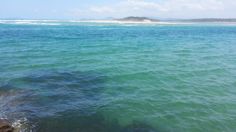 Beach near Creek St River House. A pet friendly accommodation beach house with dog friendly beaches for your holiday at Nambucca Heads near Valla Beach, Mid North Coast NSW 